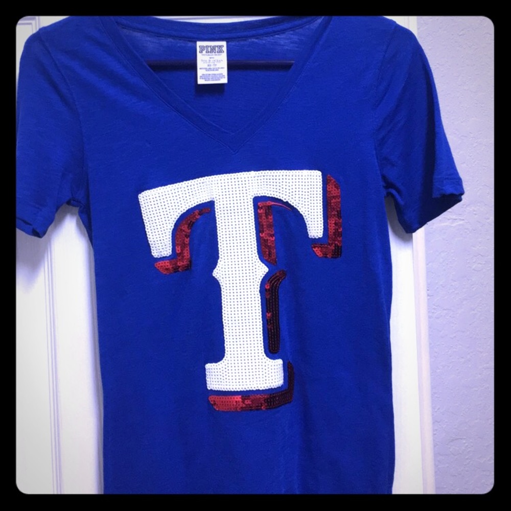 Texas rangers vneck